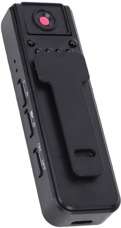 Dailygoody - Mini Body Camera - Draagbare Videorecorder - 1080p HD - Compact formaat - Nanny Camera - Voor sport en business - Nachtzicht
