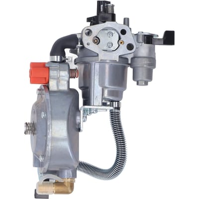 2 ?Kit de conversion de carburateur à double carburant en alliage d'aluminium pour moteur 3 kW 168 F 6,5 ch 220 V 110 V gray