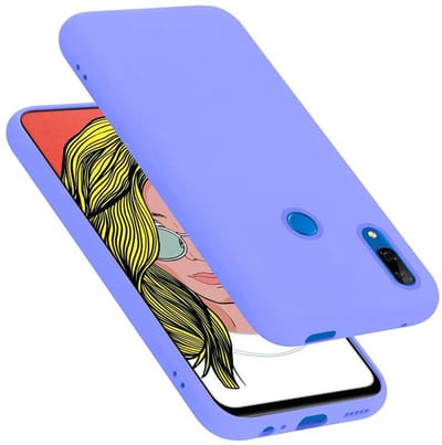 Cadorabo Hoesje geschikt voor Huawei P SMART Z / Y9 PRIME 2019 / Enjoy 10 PLUS in LIQUID LICHT PAARS - Beschermhoes gemaakt van flexibel TPU silicone Case Cover