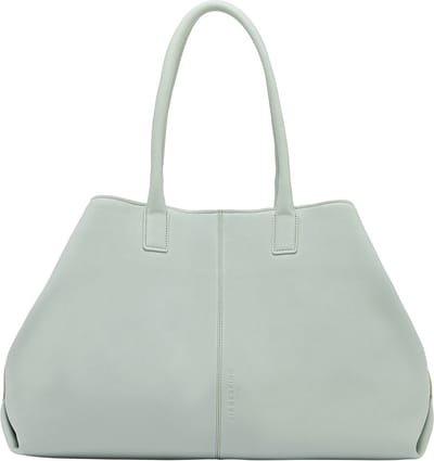 LIEBESKIND BERLIN Leren Schoudertas Chelsea Kodiaq Sheep Shopper Frosty Mintgroen