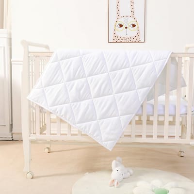 Katoenen Babydeken met Öko-Tex-certificaat - Omkeerbare en Zachte Deken voor Kinderen (100 x 75 cm)