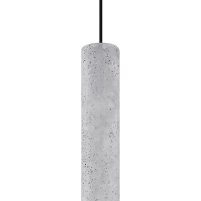 Sollux Lighting Hanglamp Luvo - GU10 - grijs - concreet - 105x8x8cm