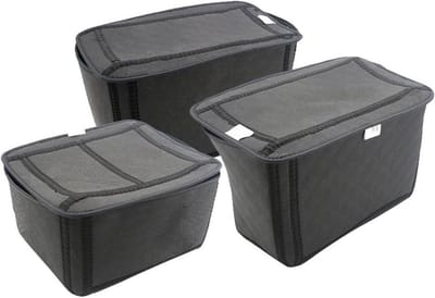 Motorbagage Tas - Zadeltas Box - Motorreizen Opslag - Modulaire Uitbreidbaarheid - One size - Set