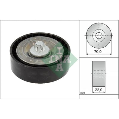 Schaeffler Ina Rondsel/geleiderpoelie, V-riem INA 532 0895 10