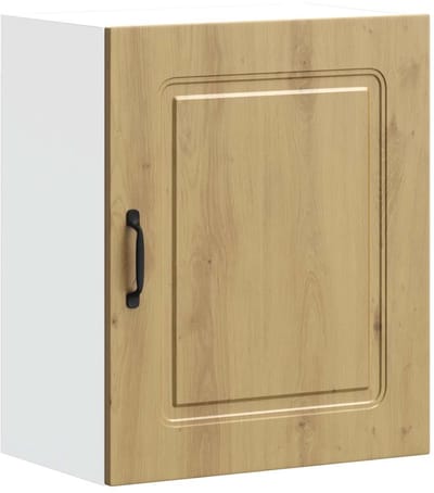 vidaXL - Keukenwandkast - Kalmar - bewerkt - hout - artisanaal - eiken