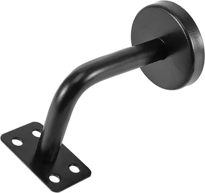 Leuninghouders - Trapbeugels - Veiligheid Verhogend - Robuuste Hardware - 10 Stuks - Zwart