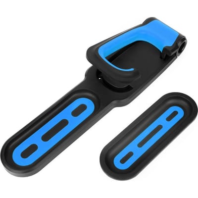 Fietswandmontagerek Verstelbare verticale fietsopbergrek Hangerhaak voor thuisgarage blauw