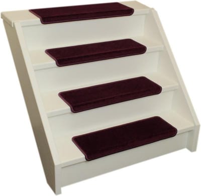 Elite Trapmatten - 15 stuks - Elite-Soft Aubergine/Paars - 56x17x3,5 - Rechthoekig