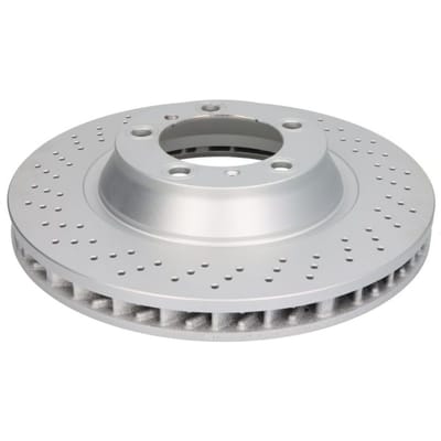 Remschijf TEXTAR 92287805 voorkant, geventileerd, geperforeerd, sterk gecarboniseerd, 1 Stuk