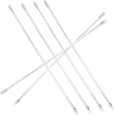 6 Stuks Venetiaanse Blindstang Blinds Opener Accessoire Vervangende Onderdelen Voor Rolgordijnen Bediening Verticale Jaloezieën Gordijn Trekstang Blinde Acryl Hendel Venster