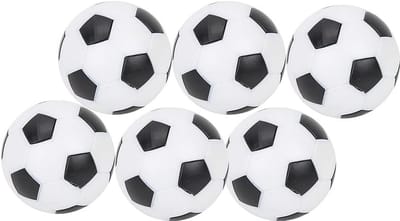 Tafelvoetbal Balletjes Vervanging - Zwart Wit ABS Mini Balletjes voor Tafelvoetbaltafel