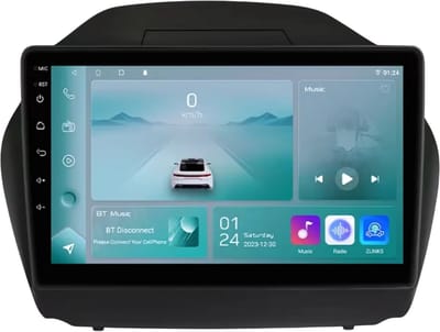 Autoradio met bluetooth - Carplay - Voor Hyundai Tucson IX35 (2011-2017) - Geschikt voor Apple en Android - Stereo - Navigatie - Navigatiesysteem auto - 1GB 32GB