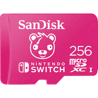 SanDisk MicroSDXC Extreme Gaming 256GB Fortnite (Nintendo licensed)