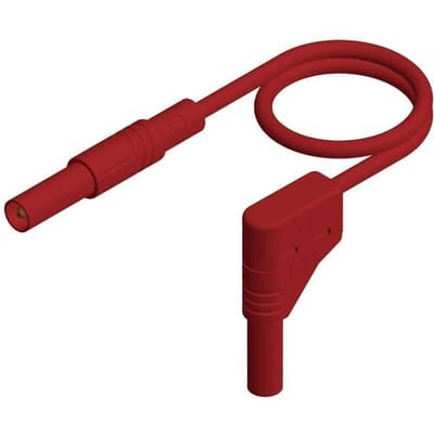 Hirschmann Test & Measurement MLS WG 200/1 rt Veiligheidsmeetsnoer Banaanstekker 4 mm Banaanstekker 4 mm 2.00 m Rood 1 stuk(s)