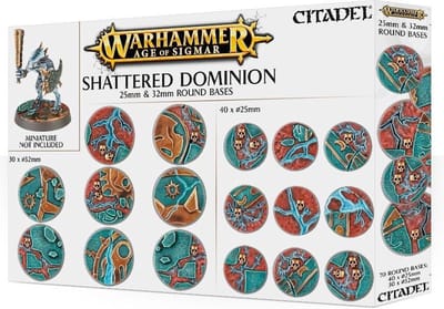 Age of Sigmar: Shattered Dominion: 25 & 32Mm Round