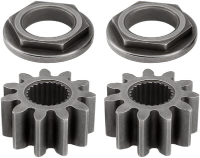 Dailygoods- Stuuras Rondsel Tandwiel Set - 2x Bus - Compatibel met MTD/Cub Cadet - Staal - 11 Tanden - Stuurprecisie Reparatie - Grasmaaieronderdelen