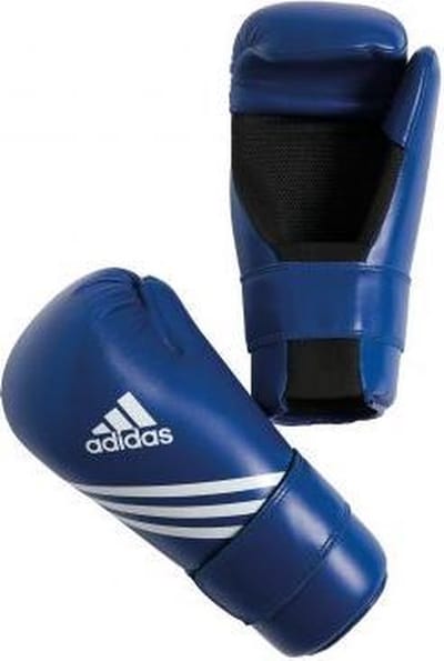 Adidas Semi Contact Gloves Blauw (Maat: XL)