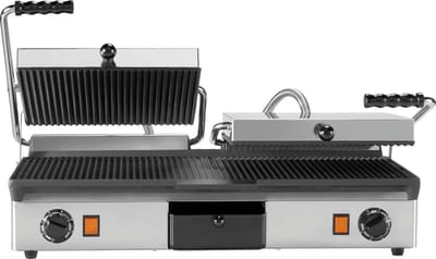 Contactgrill |geribbeld-Geribbeld| - MilanToast 420080 - Horeca & Professioneel