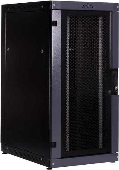 Serverkast - Netwerkkast Rack - IT Infrastructuur - Volledig Gemonteerd - 32 HE - Zwart