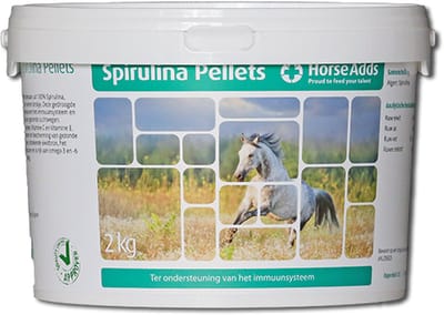 Spirulina pellet 2 kg - Horse Adds Paardensupplementen