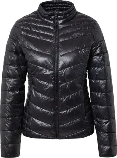 4F outdoorjas Zwart-S
