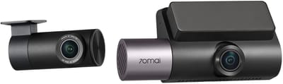 70mai Dash Cam T800 HDR Set met SD-kaart - Dashcam voor en achter - 4K Ultra HD met HDR - Inclusief SD-kaart direct gebruiksklaar - GPS en WiFi app bediening - Parkeerstand beveiliging - G-sensor en nachtzicht voor maximale veiligheid