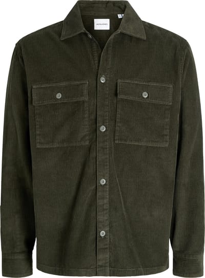 JACK&JONES - JJEPERFECT CORDUROY OVERSHIRT LS SN - Heren - Overhemden