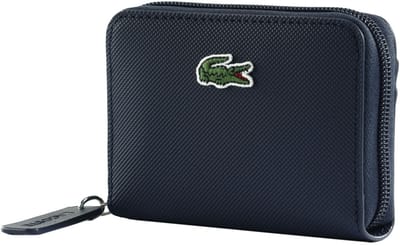 LACOSTE portemonnee L.12.12 Concept Zip Coin Wallet Penombre donkerblauw