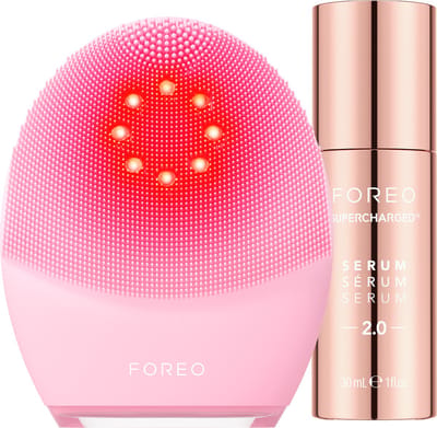 FOREO Fresh & Lifted Bundel - LUNA 4 plus normale reinigingsborstel + SERUM 2.0