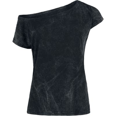 Outer Vision T-shirt - Top Marylin - S tot 4XL - voor Vrouwen - zwart