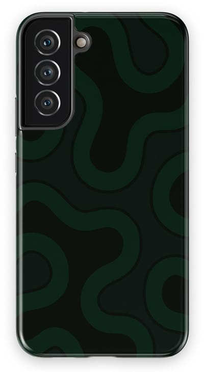 DripCase Motion Flow Tough Hoesje Samsung Galaxy S22 Plus | Backcover met Mag | Trendy Design | Valbescherming | Dark Drift