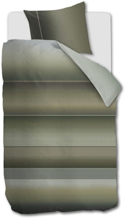Kardol Charlottesville dekbedovertrek - Eenpersoons - 140 x 200/220 cm - Groen