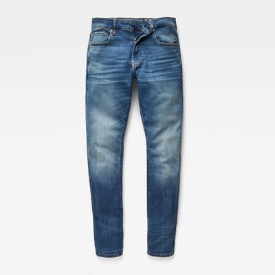 G-STAR Revend Skinny Heren Jeans - medium indigo aged
