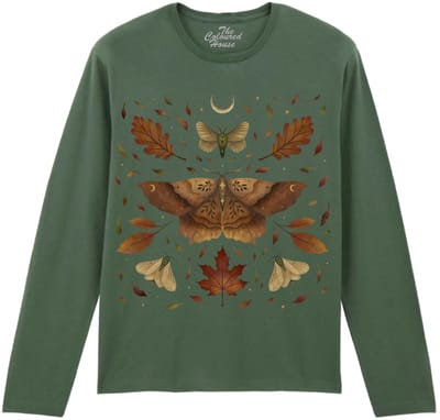 Mot Autumn Moth The Coloured House Longsleeve T-shirt XXL