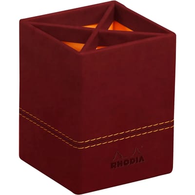 Kunstlederen potloodhouder Rhodia