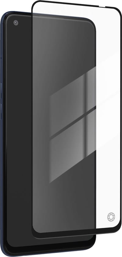 Force Case, Screenprotector geschikt voor Oppo Find X5 Lite - Organic Glass 2.5D, Transparant