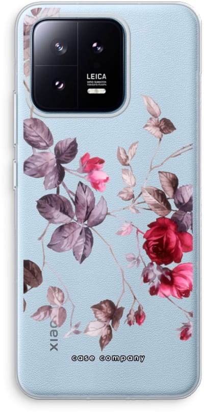 Case Company® - Hoesje geschikt voor Xiaomi 13 Pro hoesje - Mooie bloemen - Soft Cover Telefoonhoesje - Bescherming aan alle Kanten en Schermrand