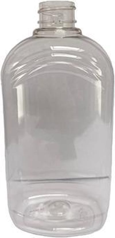 Flessen PET/HDPE 500 ml met doseerpomp - 10 stuks navulbare flessen - Logic Chemie