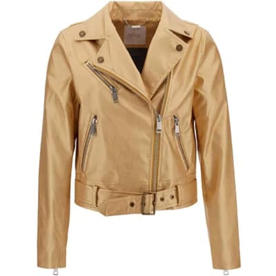 Kunstleren motorjack voor dames Guess Lana