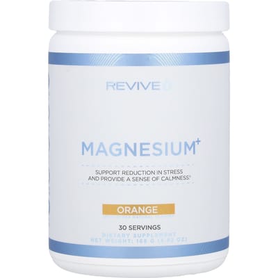 Revive, Magnesium+, Sinaasappel, 165 g (165 g)