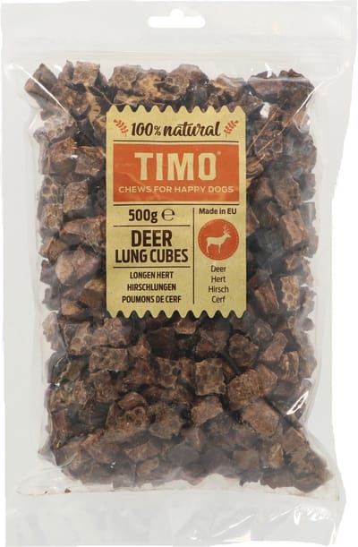 Timo Longen - Hondensnacks - Hert 500 g Vanaf >3 Maanden