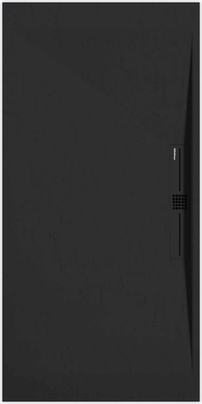 Sanifun douchebak Stone Side Black Slate 1300 x 800 P