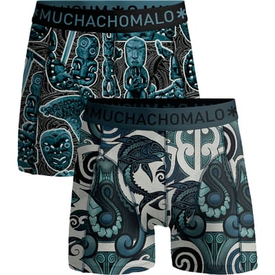 Muchachomalo Boxershort Heren – 2 Pack – 95% Katoen – Heren Ondergoed – Kleding – Stevig Ondergoed – Onderbroeken Heren