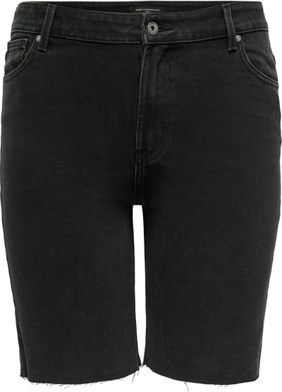 ONLY CARMAKOMA - CARMILY HW LONG SHORTS RAW DNM MAS0033 - Meisjes - Bermuda shorts