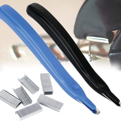 Professionele Staple Remover Set van 2, Magnetische Heftang voor Kantoor, School en Thuisgebruik, Eenvoudige Verwijdering van Nietjes