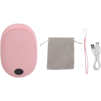 Elektronische Handwarmer Instelbare Temperatuur LCD-Display Draagbaar Oplaadbaar USB Mini Hand
