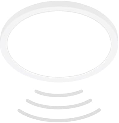 LED Plafondlamp met Bewegingssensor - Snelle Automatische Verlichting voor Badkamers - IP44, 15W, 1900 Lumen, 4000K Neutraal Wit