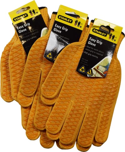 Stanley Tuinhandschoenen - Werkhandschoen - Grip - Maat L - 3 stuks