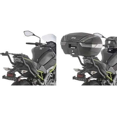 Motorfiets topkoffer steun Givi Monokey ou Monolock Kawasaki Z 900 (17 à 19)