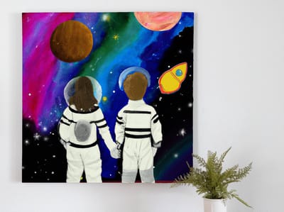 Voel jij al iets | Voel jij al iets | Kunst - 100x100 centimeter op Forex | Foto op Forex